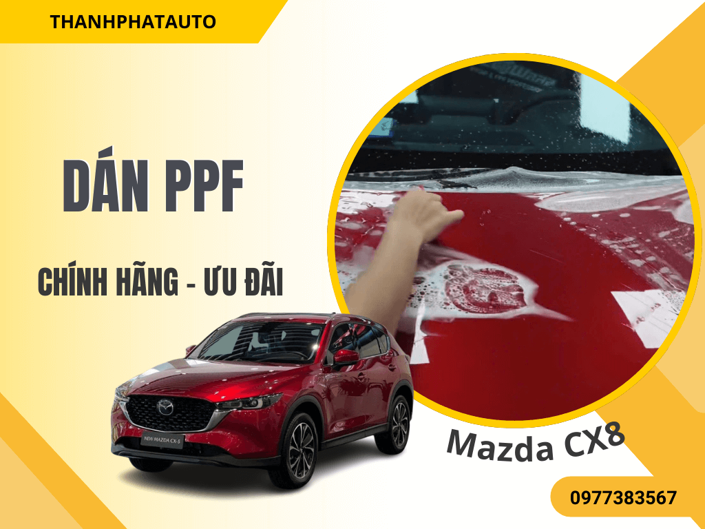 PPF Cho Mazda CX8 2025