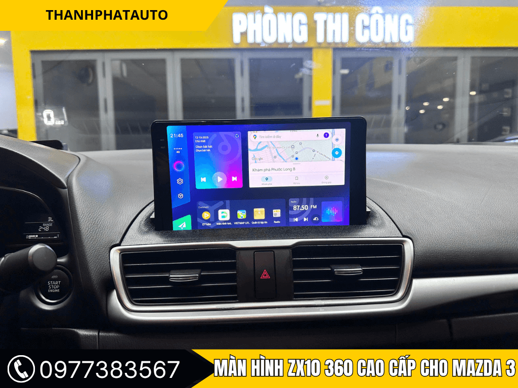 Màn Hình XZ10 360 Cho Mazda 3