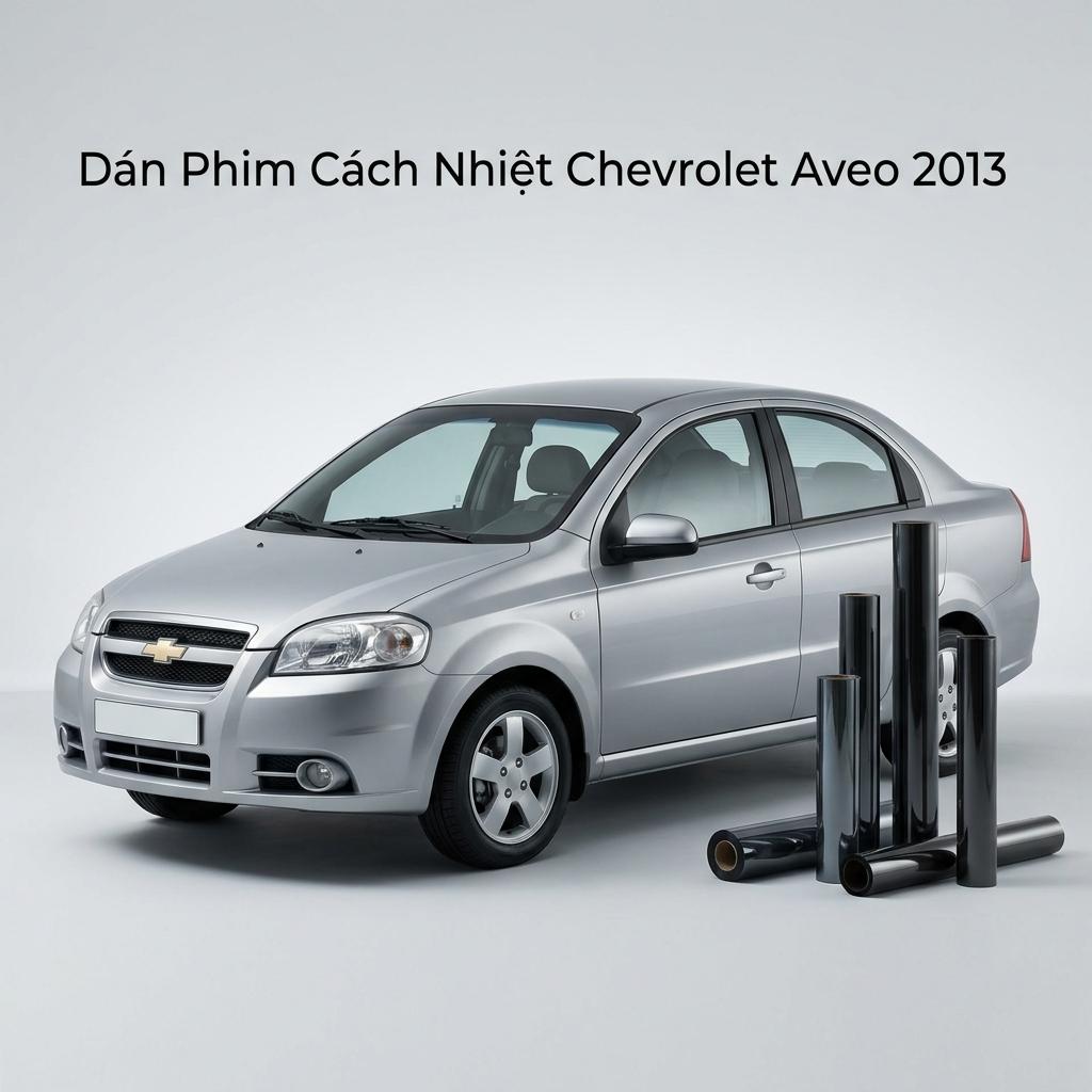 Dán Phim Cách Nhiệt Chevrolet Aveo 2013 Giá Tốt Lắp Đặt Tận Nơi TPHCM chính hãng