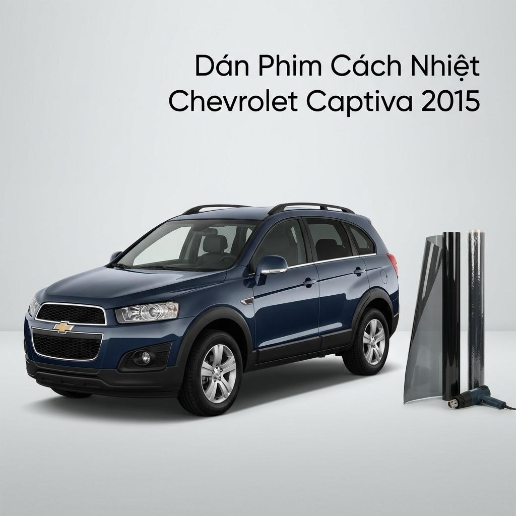 Dán Phim Cách Nhiệt Chevrolet Captiva 2015 Uy Tín Chuyên Nghiệp TPHCM chính hãng