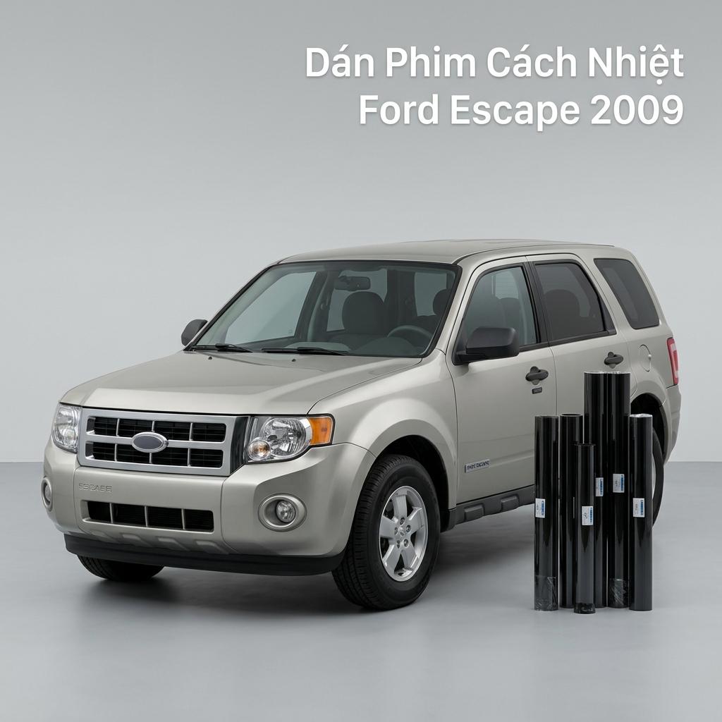 Dán Phim Cách Nhiệt Ford Escape 2009 Chính Hãng Chuyên Nghiệp TPHCM chính hãng