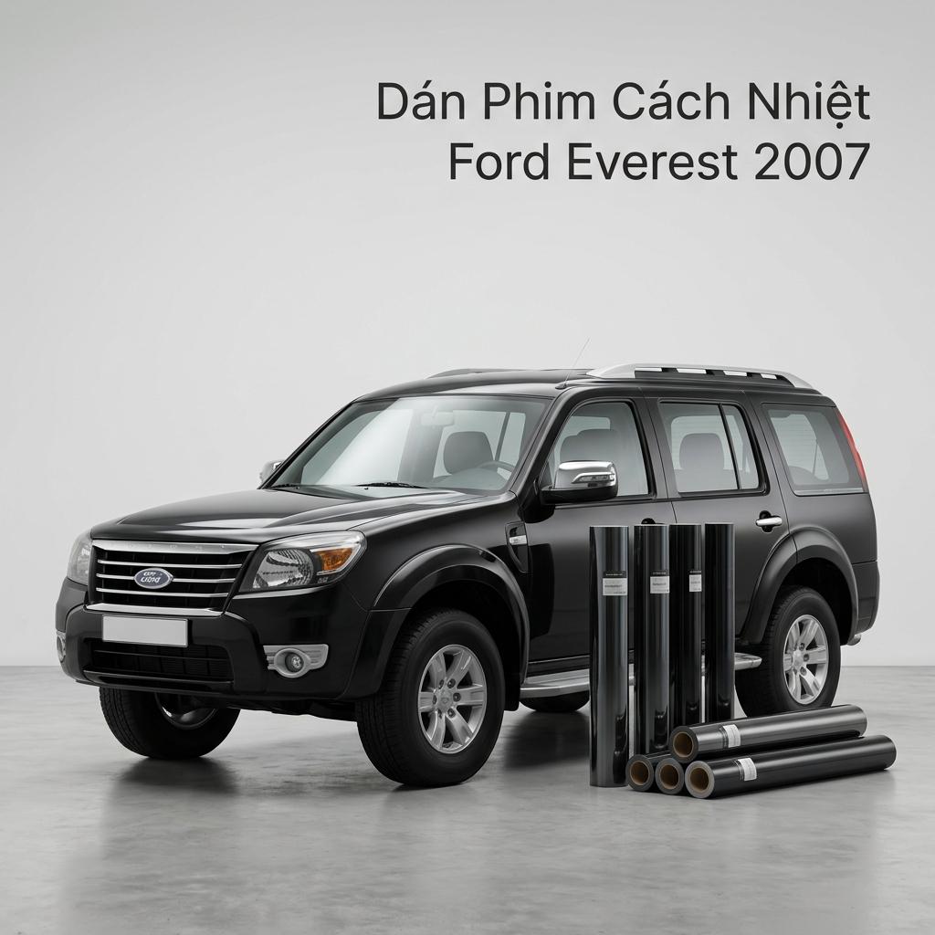 Dán Phim Cách Nhiệt Ford Everest 2007 Uy Tín Chuyên Nghiệp TPHCM chính hãng