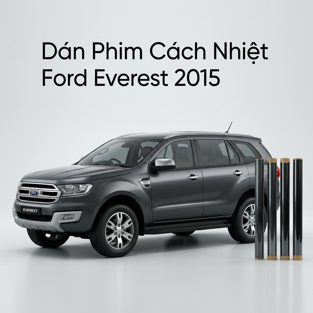 Dán Phim Cách Nhiệt Ford Everest 2015 Chính Hãng – Lắp Đặt Tận Nơi TPHCM chính hãng