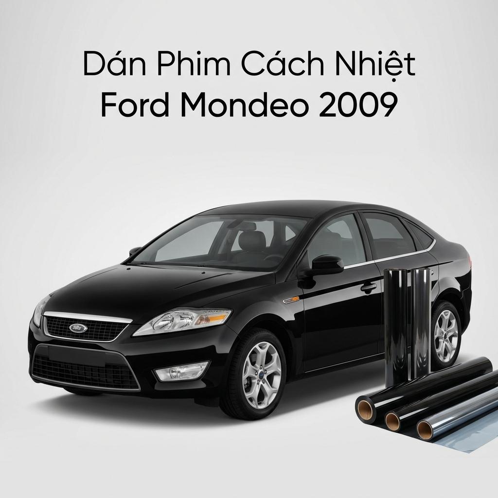 Dán Phim Cách Nhiệt Ford Mondeo 2009 Uy Tín Chuyên Nghiệp TPHCM chính hãng