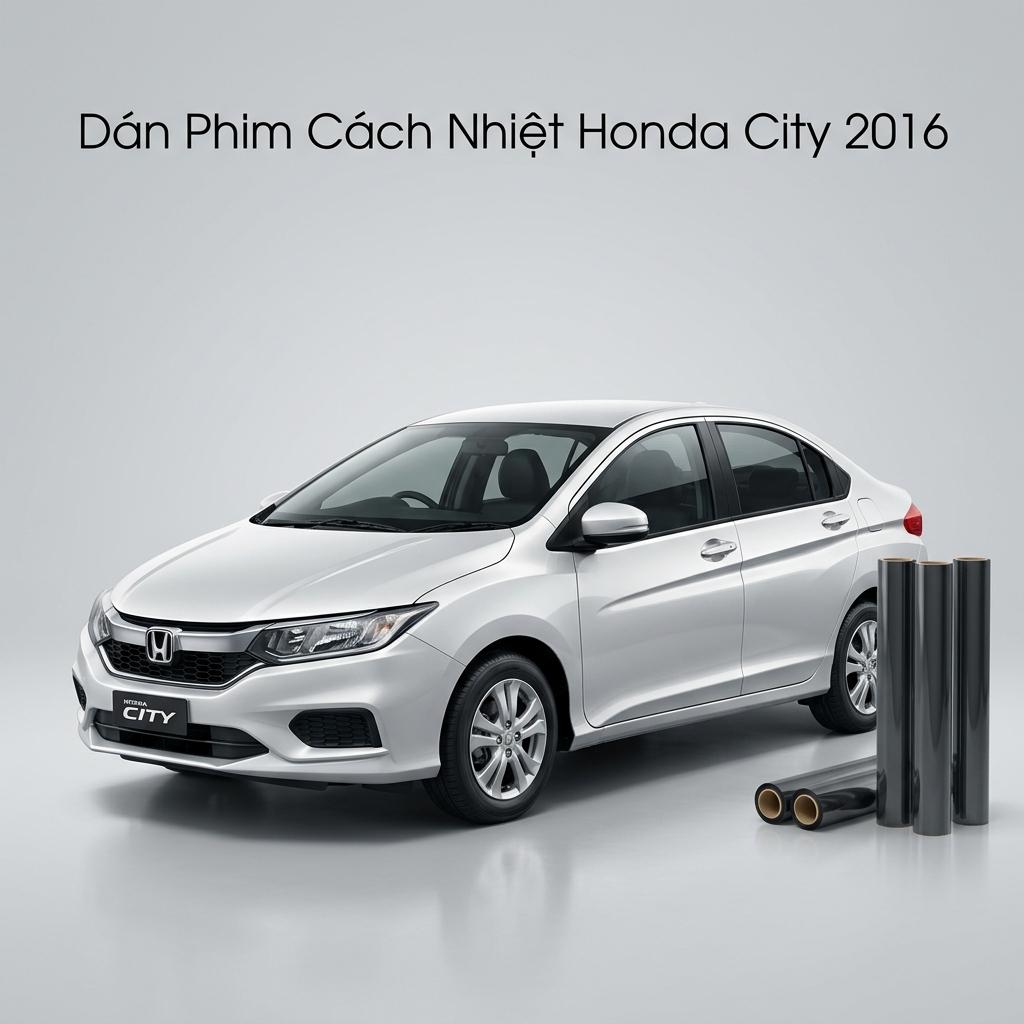 Dán Phim Cách Nhiệt Honda City 2016 Chính Hãng Giá Tốt Tại TPHCM chính hãng