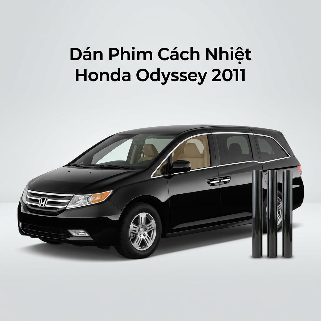 Dán Phim Cách Nhiệt Honda Odyssey 2011 Chính Hãng Giá Tốt TPHCM chính hãng