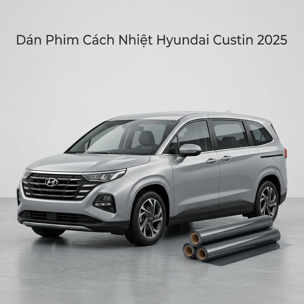 Dán Phim Cách Nhiệt Hyundai Custin 2025 Chính Hãng Giá Tốt Nhất chính hãng