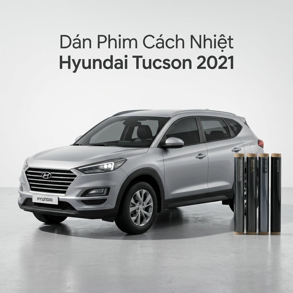 Dán Phim Cách Nhiệt Hyundai Tucson 2021 Cao Cấp Chính Hãng Tại TPHCM chính hãng