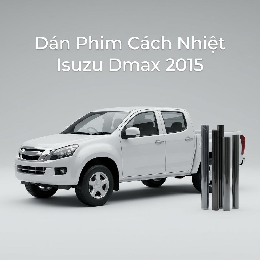 Dán Phim Cách Nhiệt Isuzu Dmax 2015 Chính Hãng Giá Tốt TPHCM chính hãng