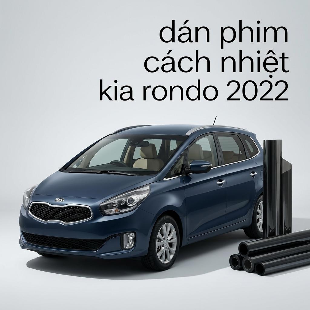 Dán Phim Cách Nhiệt Kia Rondo 2022 Cao Cấp Chính Hãng Tại TPHCM chính hãng