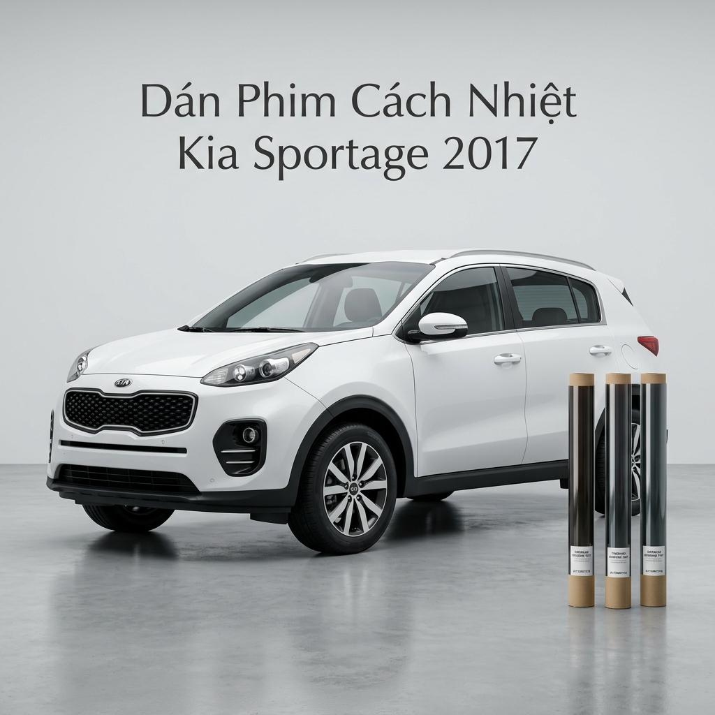 Dán Phim Cách Nhiệt Kia Sportage 2017 Giá Tốt Lắp Đặt Tận Nơi TPHCM chính hãng