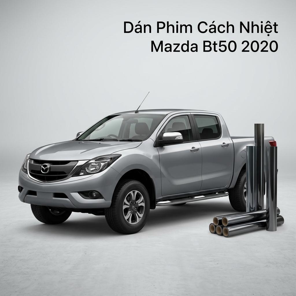 Dán Phim Cách Nhiệt Mazda BT50 2020 Giải Pháp Chống Nóng Chính Hãng chính hãng