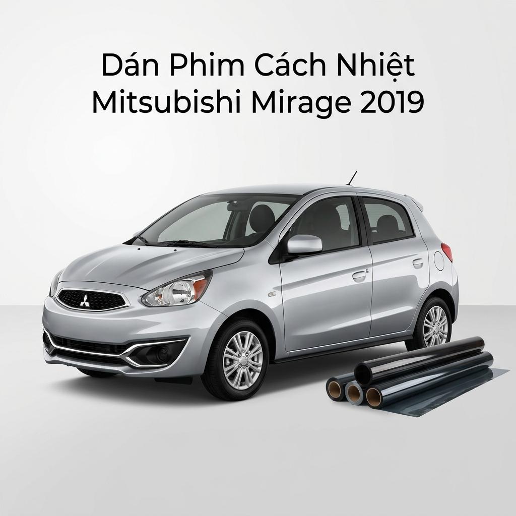 Dán Phim Cách Nhiệt Mitsubishi Mirage 2019 Chính Hãng Giá Tốt chính hãng