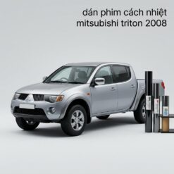 Dán Phim Cách Nhiệt Mitsubishi Triton 2008 Uy Tín Chính Hãng TPHCM
