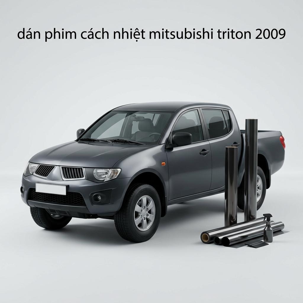 Dán Phim Cách Nhiệt Mitsubishi Triton 2009 Chính Hãng Lắp Đặt Tận Nơi chính hãng