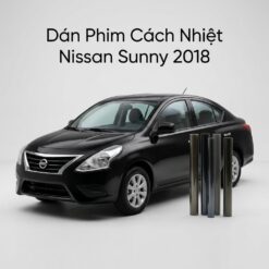 Dán Phim Cách Nhiệt Nissan Sunny 2018 Chính Hãng Lắp Đặt Tận Nơi