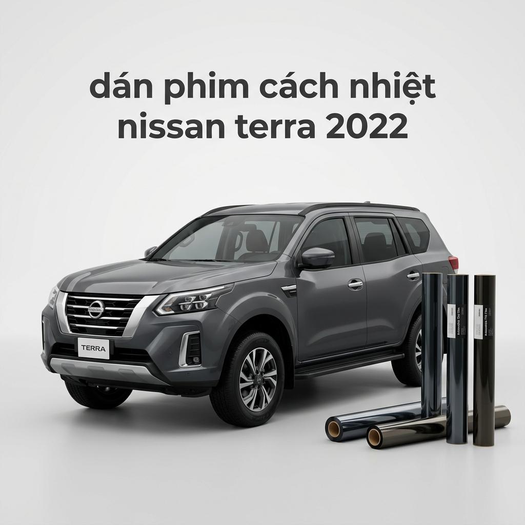 Dán Phim Cách Nhiệt Nissan Terra 2022 Chính Hãng Chuyên Nghiệp TPHCM chính hãng
