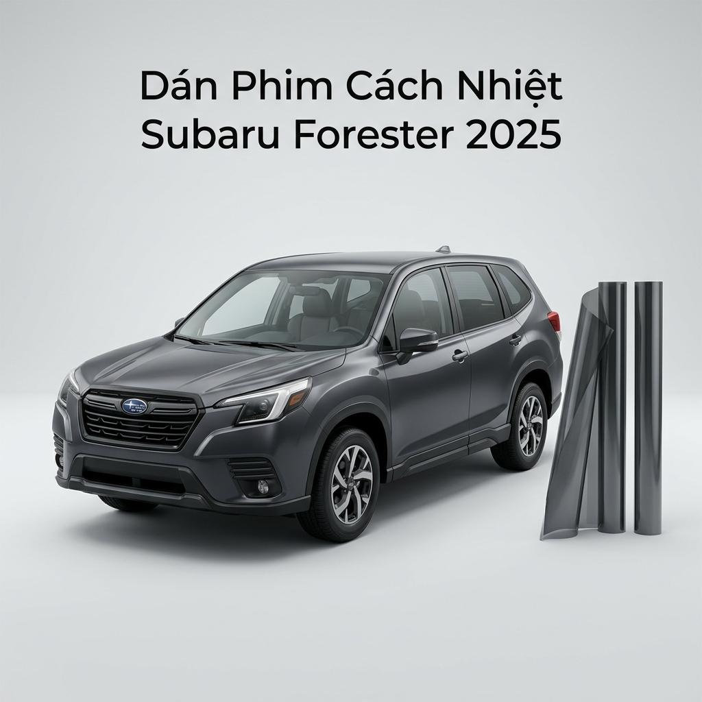 Dán Phim Cách Nhiệt Subaru Forester 2025 Chính Hãng Giá Tốt TPHCM chính hãng