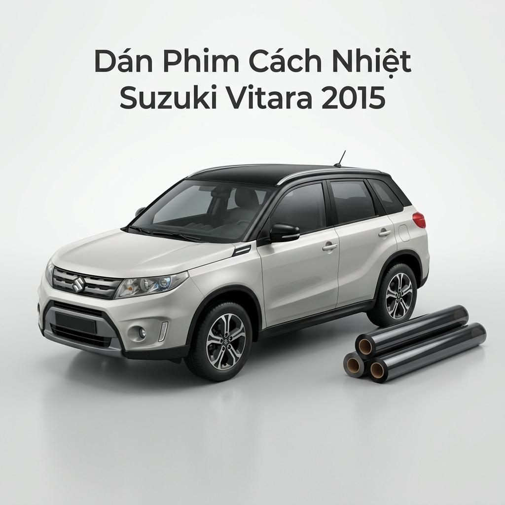 Dán Phim Cách Nhiệt Suzuki Vitara 2015 Chuyên Nghiệp Giá Tốt TPHCM chính hãng