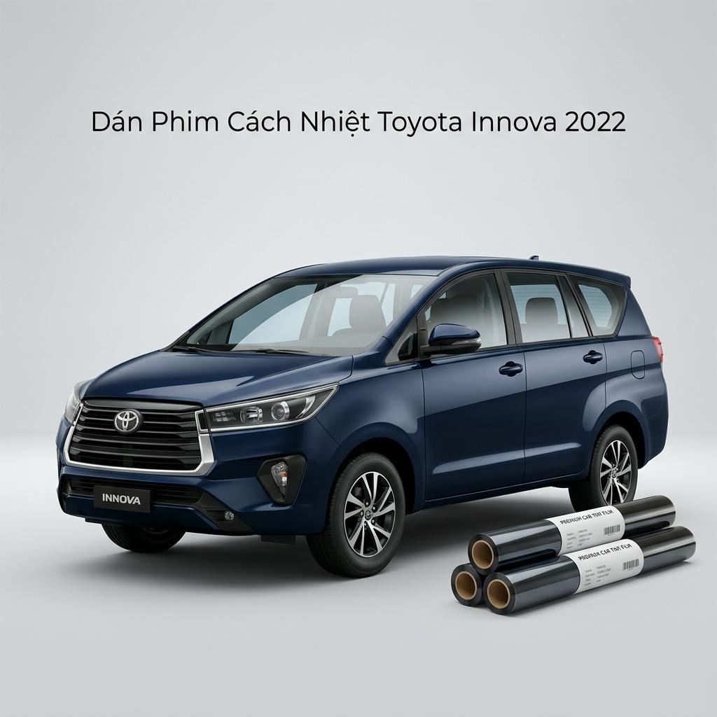 Dán Phim Cách Nhiệt Toyota Innova 2022 Cao Cấp Chính Hãng Tại TPHCM chính hãng