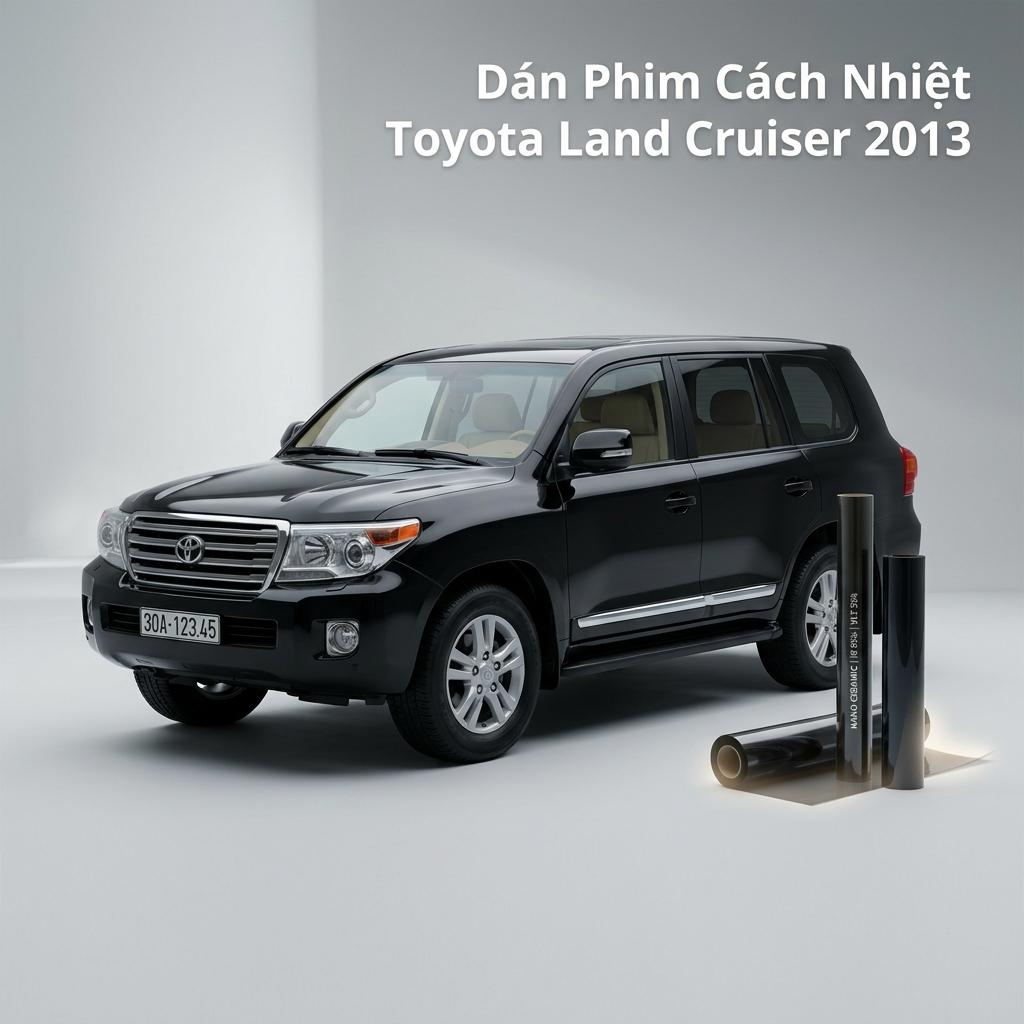 Dán Phim Cách Nhiệt Toyota Land Cruiser 2013 Cao Cấp Chính Hãng TPHCM chính hãng