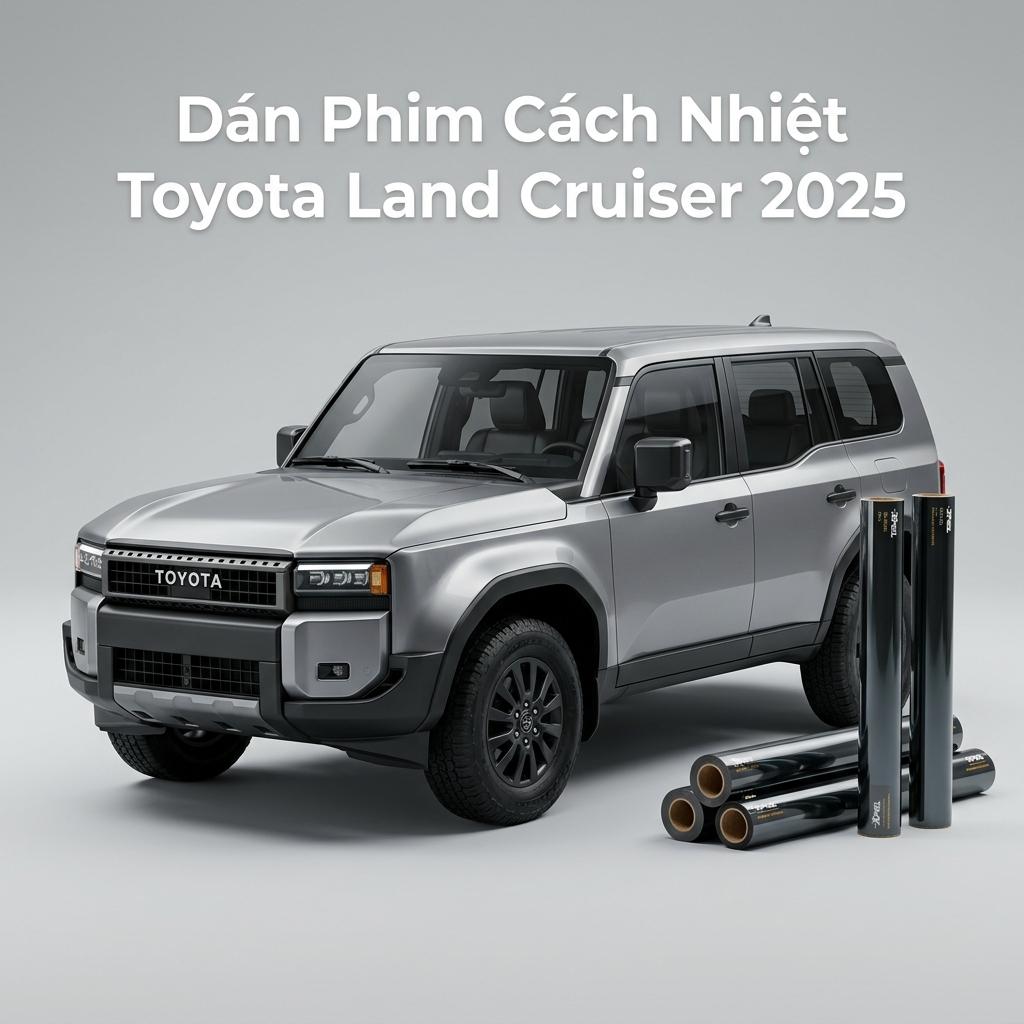 Dán Phim Cách Nhiệt Toyota Land Cruiser 2025 Chính Hãng Giá Tốt chính hãng