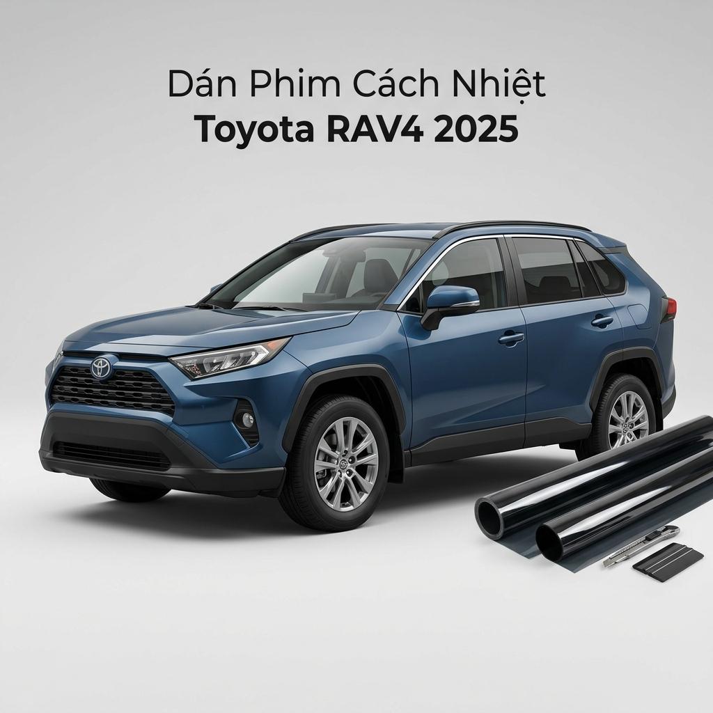 Dán Phim Cách Nhiệt Toyota Rav4 2025 Chính Hãng Chuyên Nghiệp TPHCM chính hãng