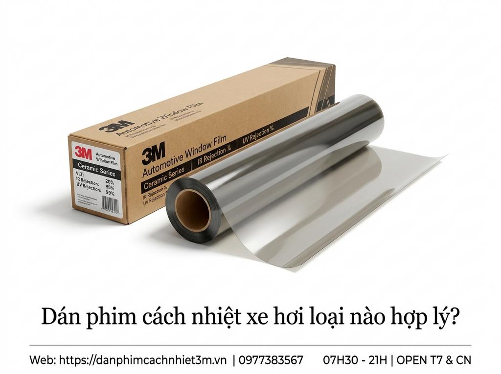 Dán phim cách nhiệt xe hơi loại nào hợp lý?