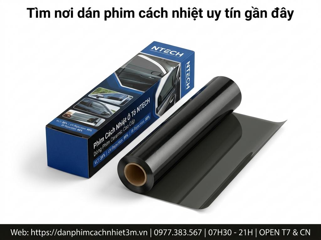 Tìm nơi dán phim cách nhiệt uy tín gần đây