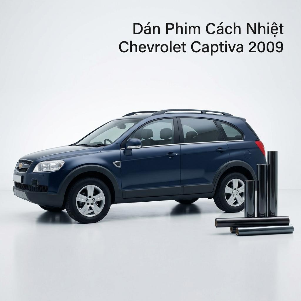 Dán Phim Cách Nhiệt Chevrolet Captiva 2009 Uy Tín Tại Thành Phát Auto chính hãng