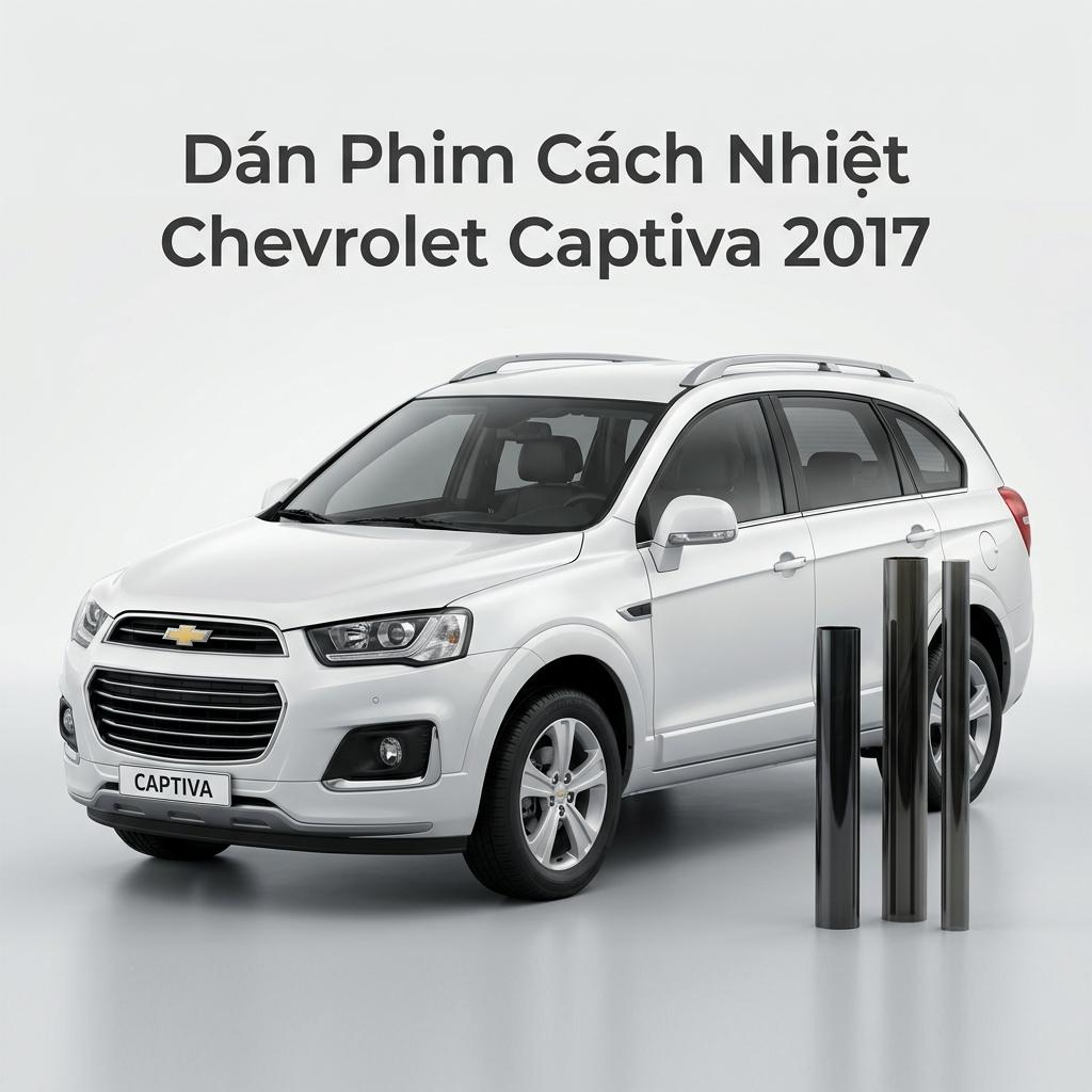 Dán Phim Cách Nhiệt Chevrolet Captiva 2017 Giá Tốt Chuyên Nghiệp chính hãng
