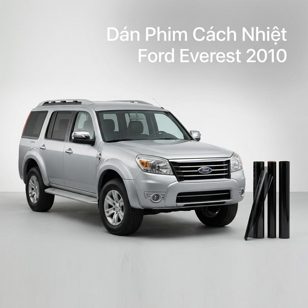 Dán Phim Cách Nhiệt Ford Everest 2010 Chính Hãng Chuyên Nghiệp TPHCM chính hãng
