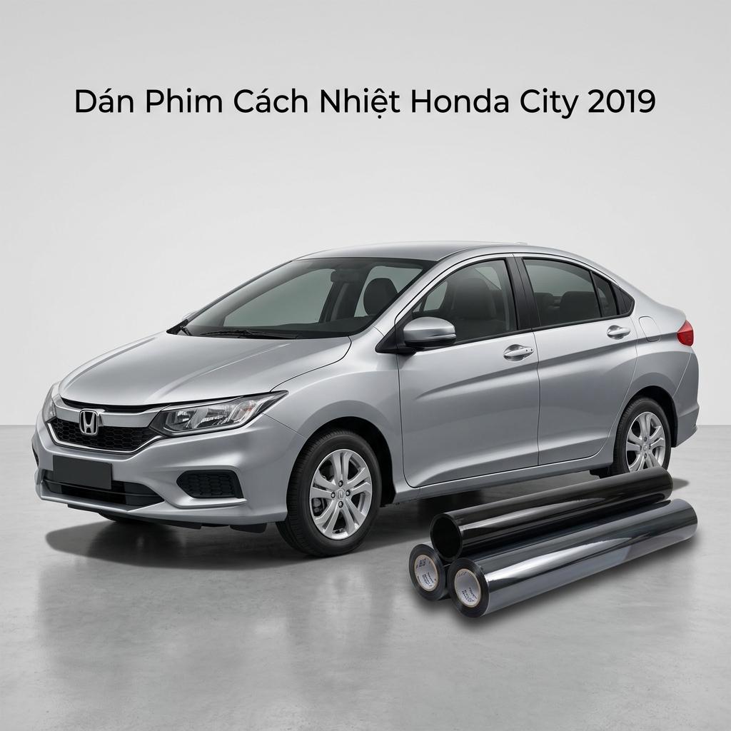 Dán Phim Cách Nhiệt Honda City 2019 Cao Cấp Chính Hãng Tại TPHCM chính hãng