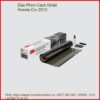 Dán Phim Cách Nhiệt Honda CRV 2012 Chính Hãng Uy Tín TPHCM