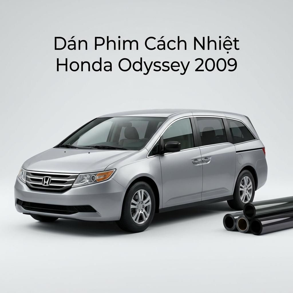 Dán Phim Cách Nhiệt Honda Odyssey 2009 Chính Hãng - Thi Công Nhanh Tại TPHCM chính hãng