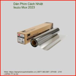 Dán Phim Cách Nhiệt Isuzu Mux 2023 Chính Hãng Lắp Đặt Tận Nơi