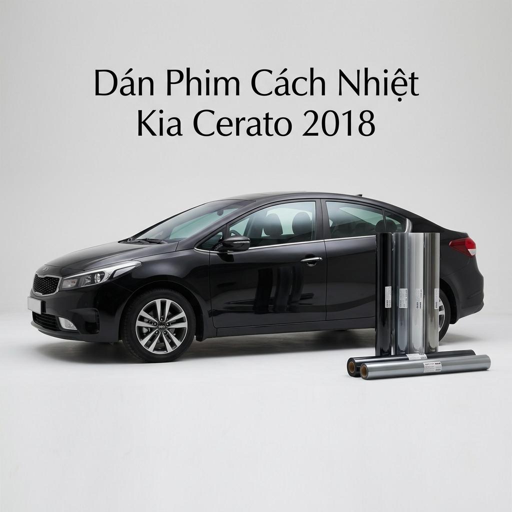 Dán Phim Cách Nhiệt Kia Cerato 2018 Chính Hãng Uy Tín Tại TPHCM chính hãng