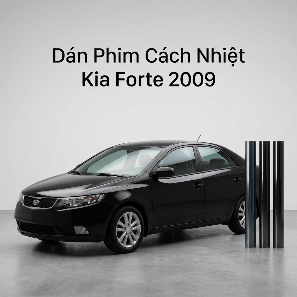 Dán Phim Cách Nhiệt Kia Forte 2009 Chính Hãng Giá Tốt Tại TPHCM chính hãng