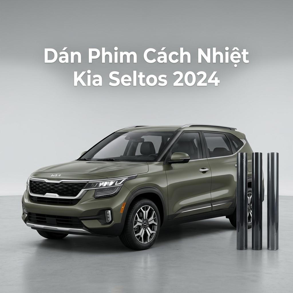Dán Phim Cách Nhiệt Kia Seltos 2024 Chính Hãng - Giải Pháp Chống Nóng Cao Cấp chính hãng