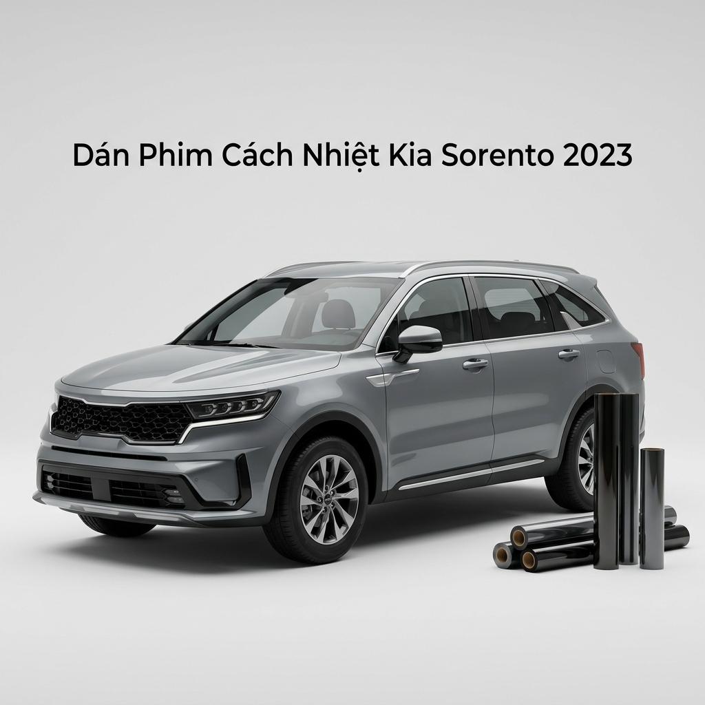 Dán Phim Cách Nhiệt Kia Sorento 2023 Chính Hãng Lắp Đặt Tận Nơi chính hãng