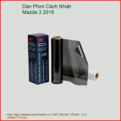 Dán Phim Cách Nhiệt Mazda 3 2016 Chính Hãng Giá Tốt Tại TPHCM
