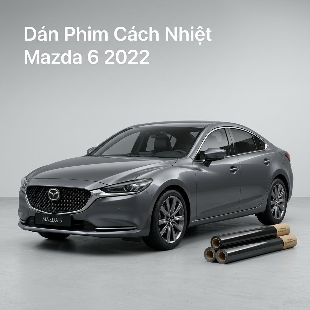 Dán Phim Cách Nhiệt Mazda 6 2022 Cao Cấp Chính Hãng Tại Thành Phát Auto chính hãng