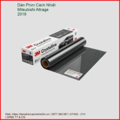 Dán Phim Cách Nhiệt Mitsubishi Attrage 2019 Uy Tín Chuyên Nghiệp