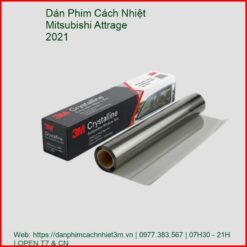 Dán Phim Cách Nhiệt Mitsubishi Attrage 2021 Chính Hãng Uy Tín TPHCM