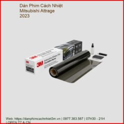 Dán Phim Cách Nhiệt Mitsubishi Attrage 2023 Chính Hãng Uy Tín TPHCM