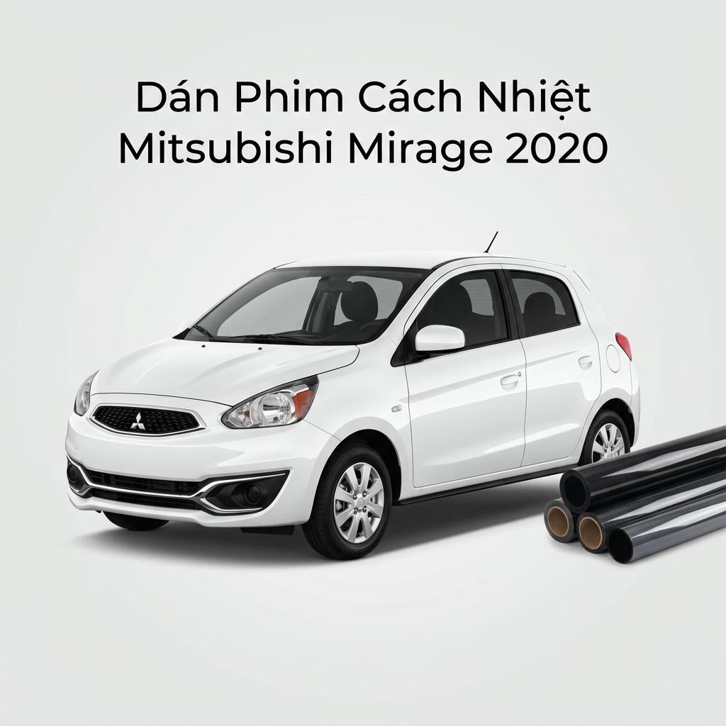 Dán Phim Cách Nhiệt Mitsubishi Mirage 2020 Chính Hãng Giá Tốt chính hãng