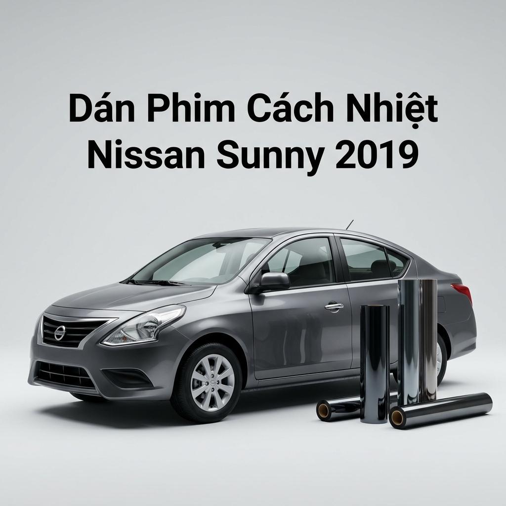 Dán Phim Cách Nhiệt Nissan Sunny 2019 Chính Hãng Lắp Đặt Tận Nơi chính hãng