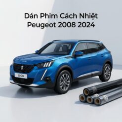Dán Phim Cách Nhiệt Peugeot 2008 2024 Chính Hãng Cao Cấp TPHCM