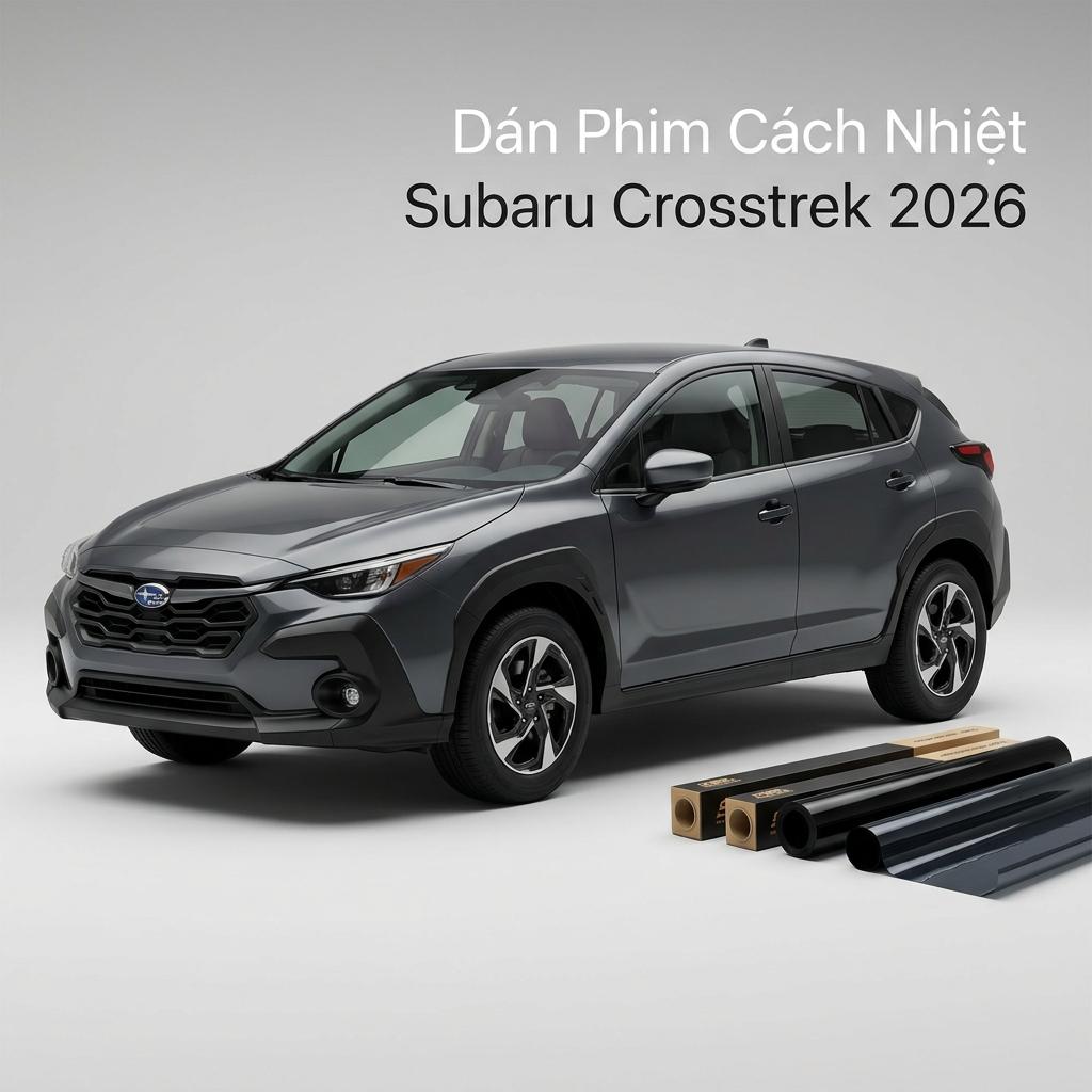 Dán Phim Cách Nhiệt Subaru Crosstrek 2026 Chính Hãng Giá Tốt Nhất chính hãng