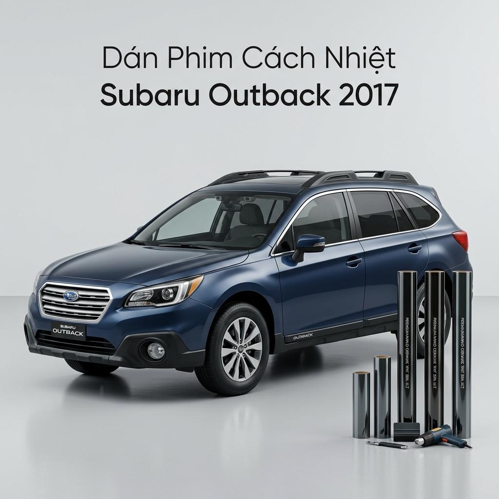 Dán Phim Cách Nhiệt Subaru Outback 2017 Cao Cấp Chính Hãng Tại TPHCM chính hãng